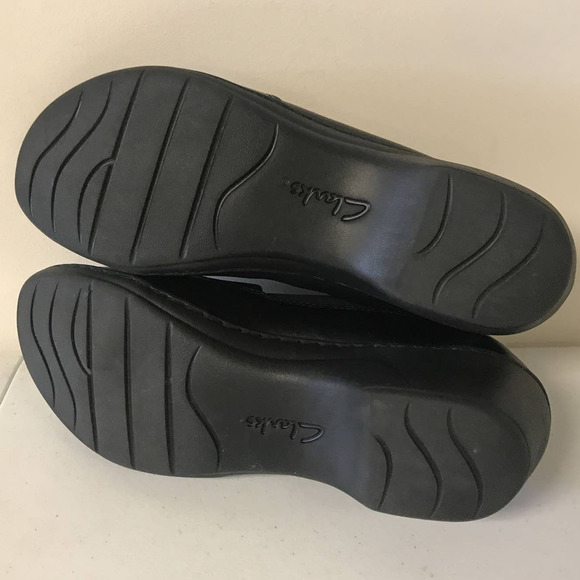 Clarks Women's Size 9 Channing Enna Slip-On Loafer Shoes, Black - FLOOR … - Picture 6 of 8